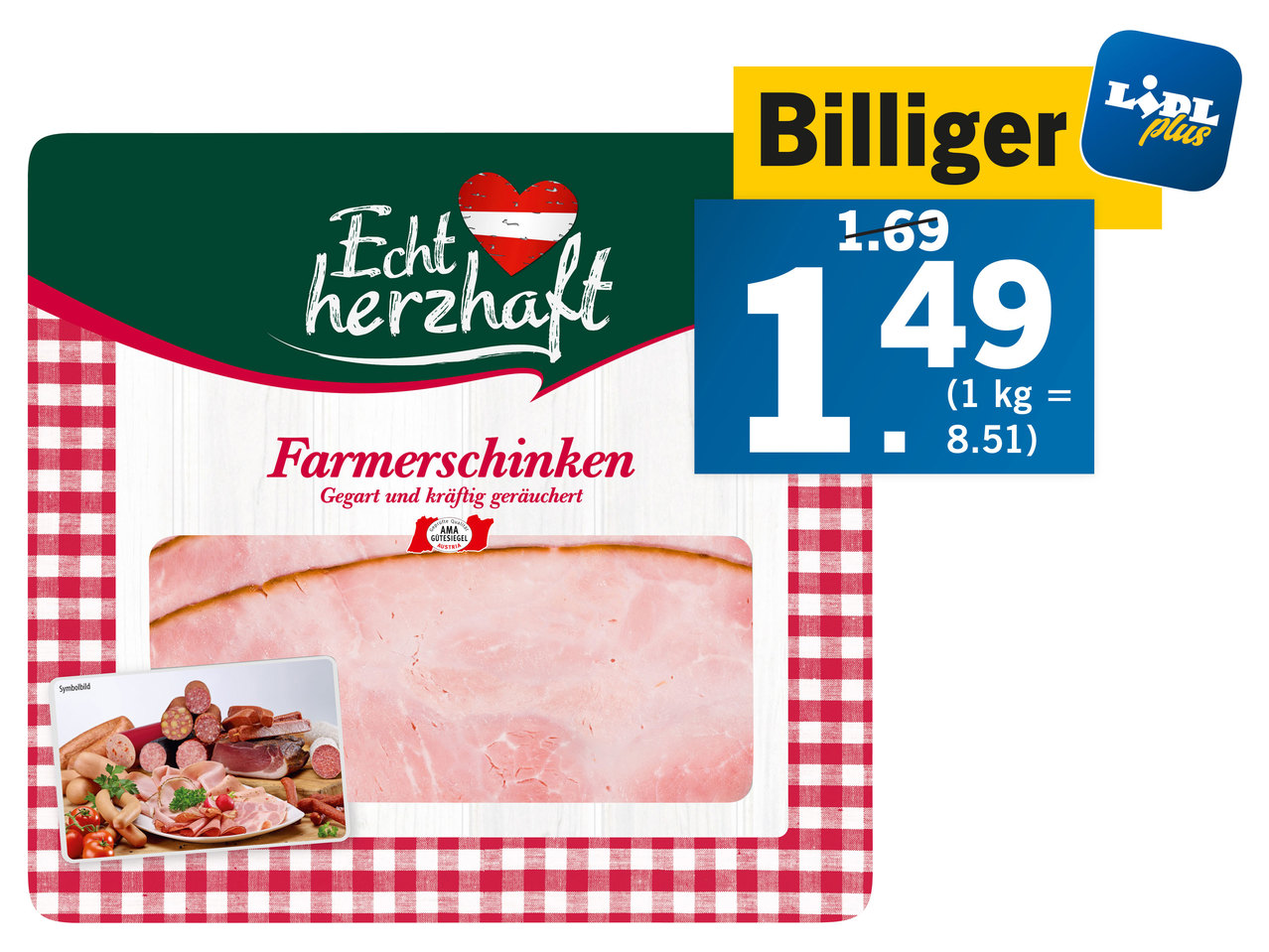 ECHT HERZHAFT Farmerschinken