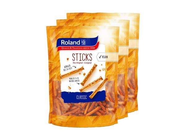 Sticks salés Roland, pack de 3 (action valable uniquement en Suisse alémanique)