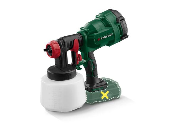 Parkside Cordless Paint Sprayer - Bare Unit