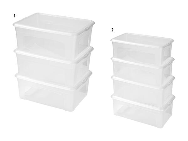 Boîtes de rangement, set de 3/​de 4