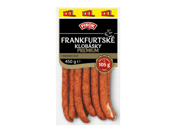 FRANKFURTSKÉ KLOBÁSKY