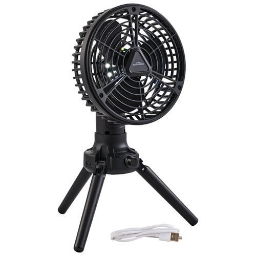 Camping Fan with Light Assortment