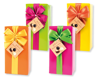 Pralinés in Geschenkpackung