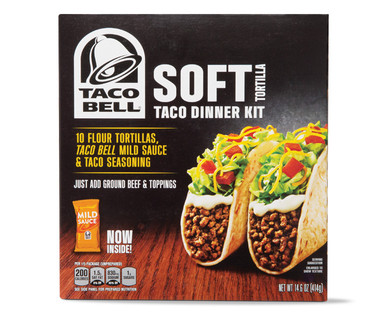 Taco Bell Soft Tortilla Taco Dinner Kit