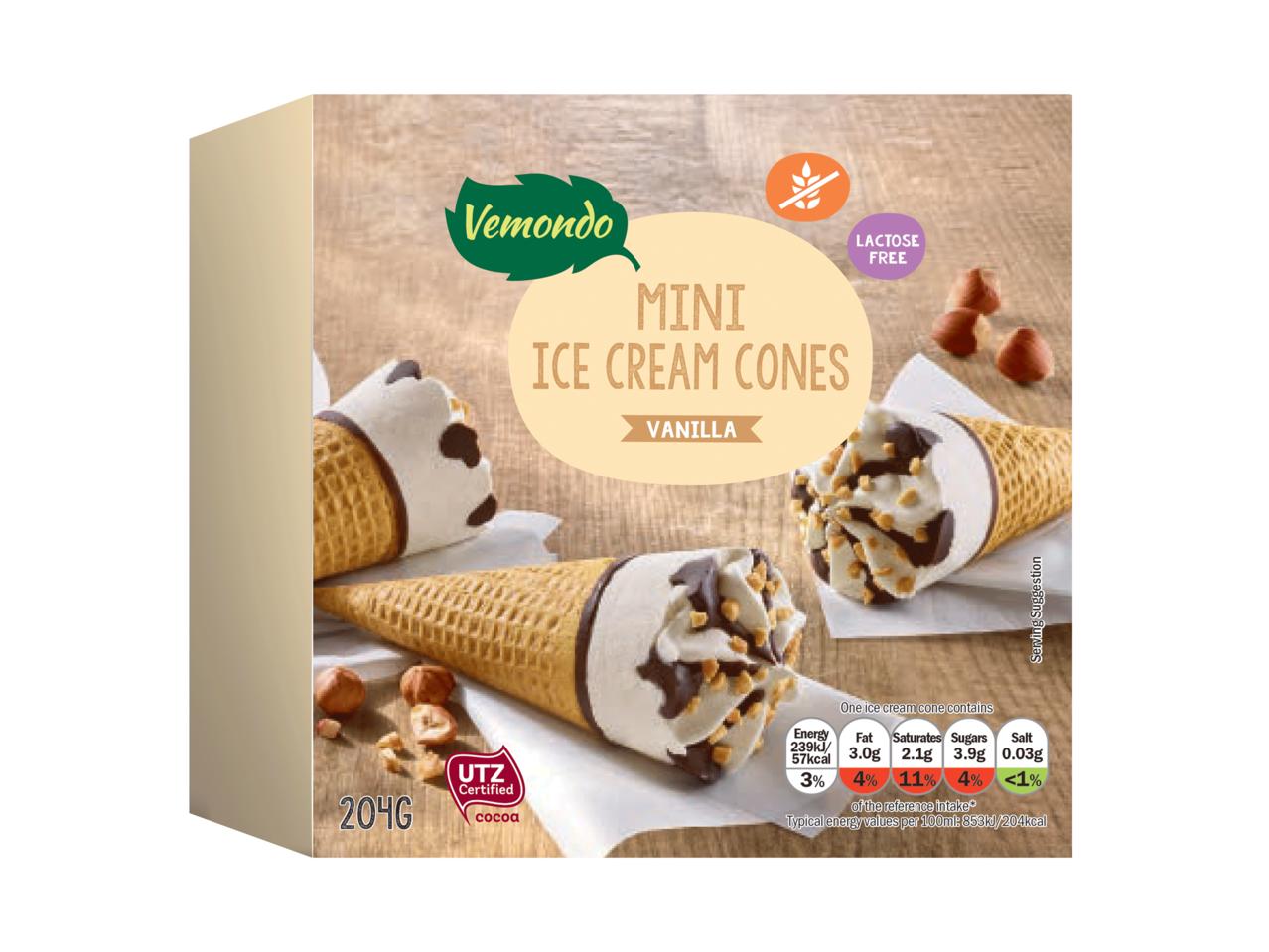 VEMONDO Gluten & Lactose-Free Ice Cream Cones