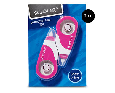 Correction Tape 2pk