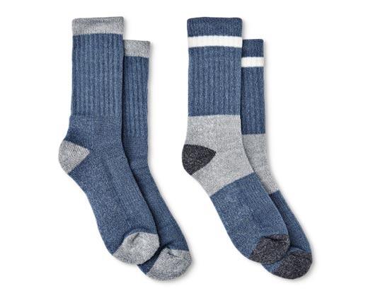 Adventuridge
Men's or Ladies' 2-Pair Thermal Socks