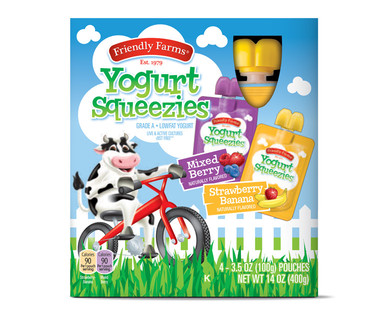 Friendly Farms Yogurt Squeezies