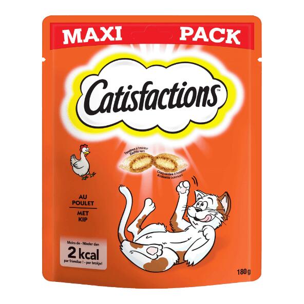 CATISFACTIONS(R) 				Snacks pour chats