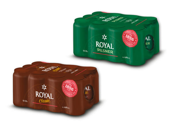 Royal Pilsner, Classic eller alkoholfri