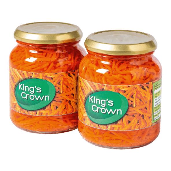 KING'S CROWN(R) 				Wortelreepjes, 2-pack