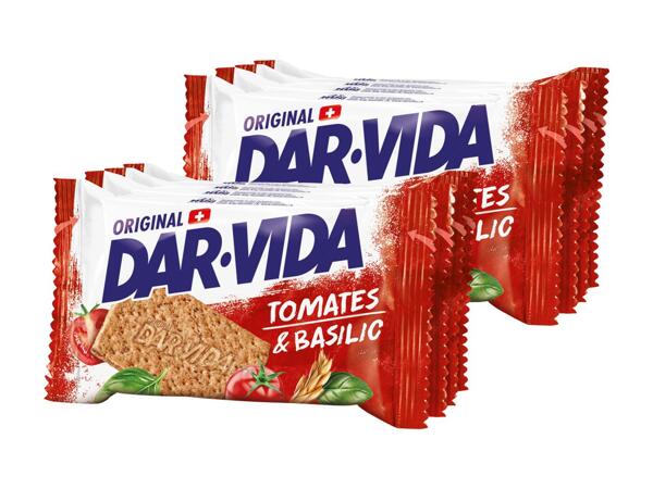 Crackers tomate et basilic DAR-VIDA