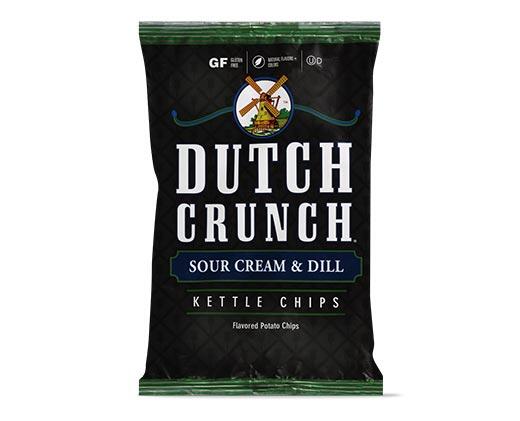 Dutch Crunch 
 Sour Cream and Dill Kettle Chips