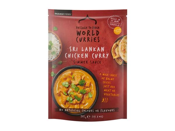 Passage to India Simmer Sauces Sri Lankan Chicken Curry