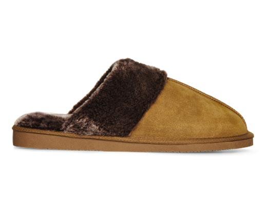 Royal Class or Serra 
 Men's or Ladies' Genuine Suede Slippers