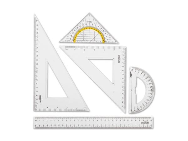 Geometrie-Set, 5-teilig