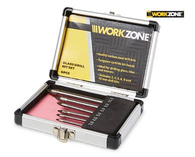 Assorted Glass or Wood Drill Bit Sets