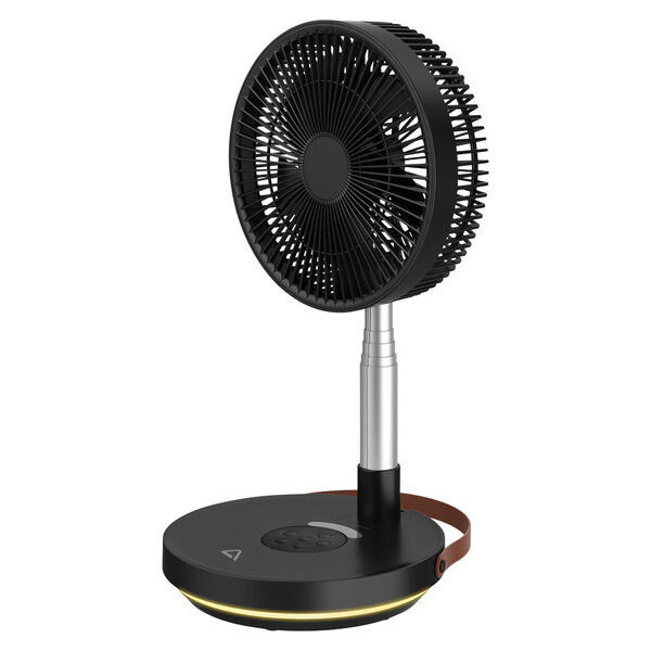 Ambiano Black Telescopic Fan