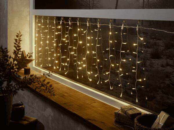LED-Lichtervorhang/-netz