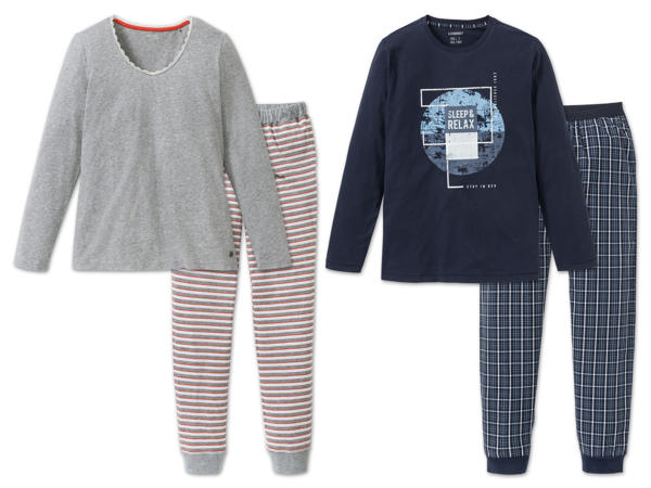 ESMARA(R)/LIVERGY(R) Damen/Herren Pyjama1