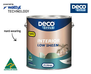 Interior Low Sheen Paint 4L – Calcium