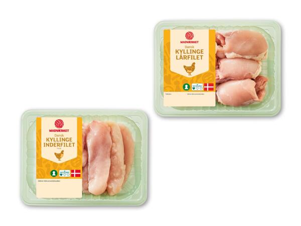 Kyllingelårfilet eller -inderfilet