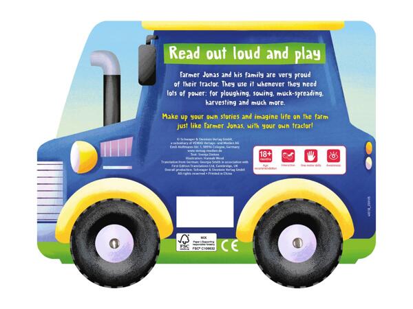 Interactive Baby Board Book - My Tractor