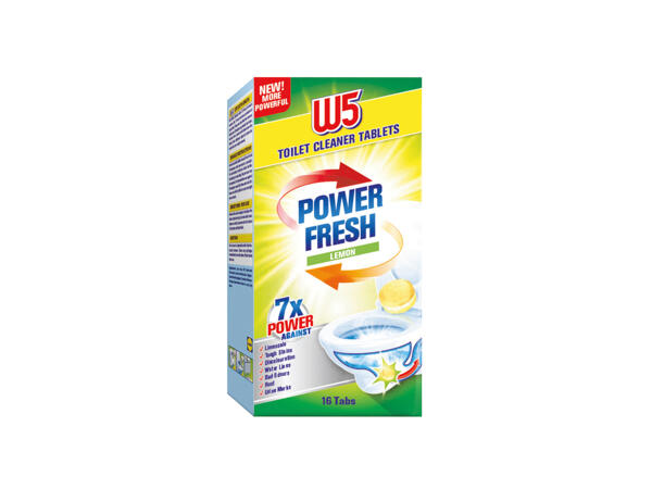 W5 Toilet Cleaner Tablets