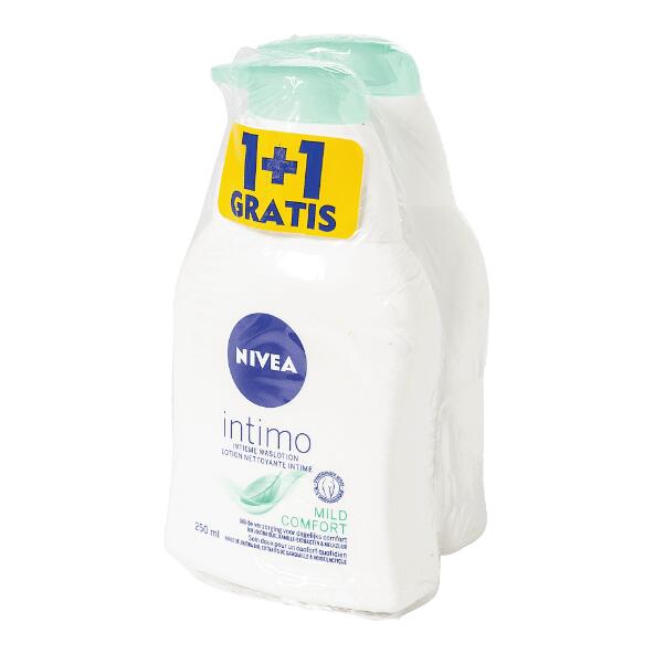 NIVEA(R) 				Lotion lavante intime, 2 pcs