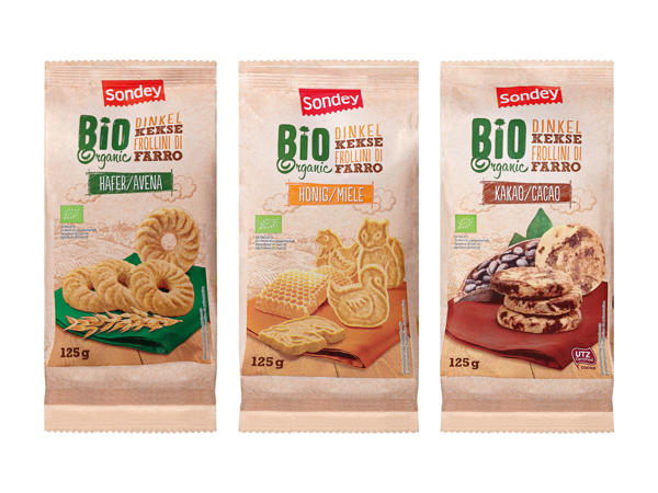 Biscuits à l'épeautre bio