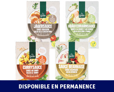 LE GUSTO 
 SAUCE GASTRONOMIQUE