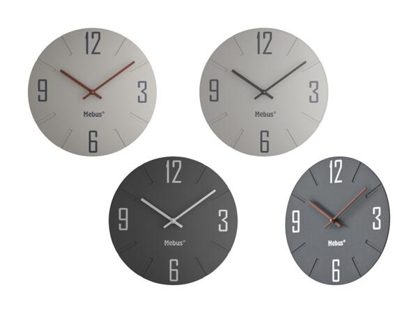 Horloge murale à quartz Mebus