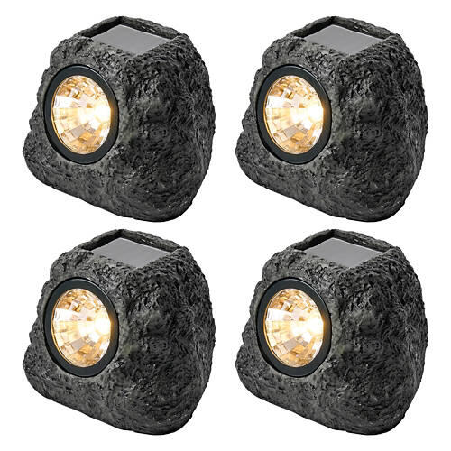4 Pack Solar Rock Lights