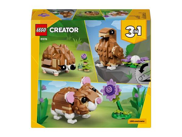 LEGO(R) Creator Cute Hamster With A Flower Play Set