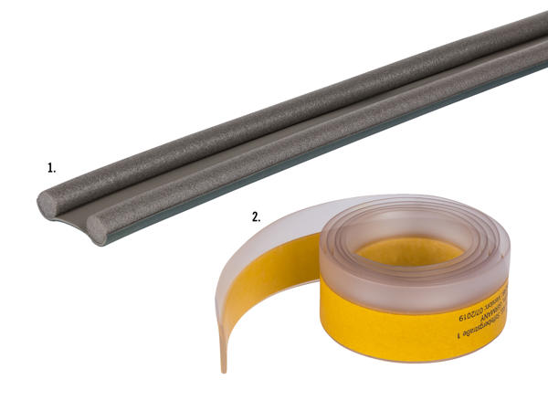 Joint de sol pour porte double/ joint de sol transparent pour porte