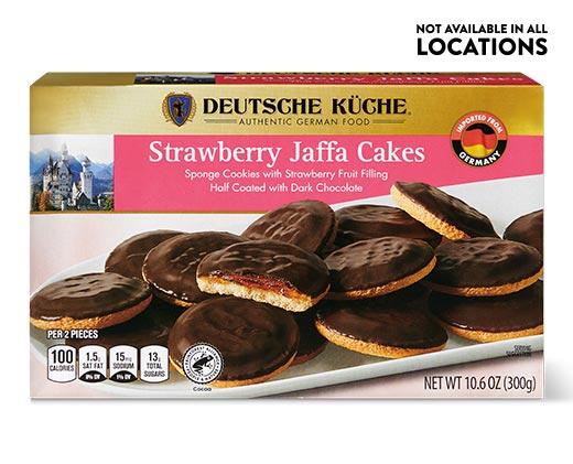 Deutsche Küche Jaffa Cakes Orange or Strawberry