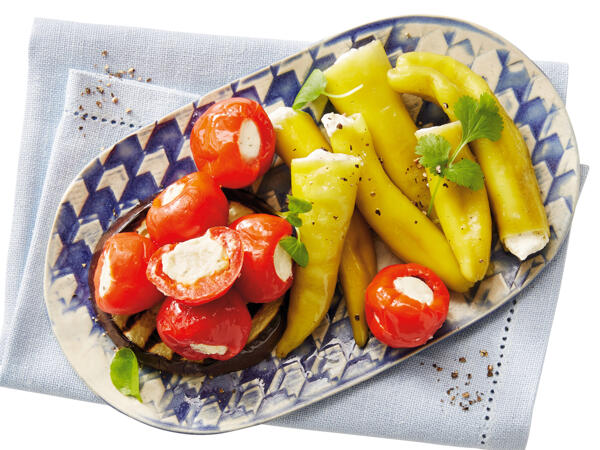 Gefüllte Antipasti