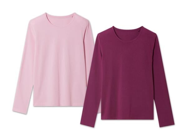 Kinder Langarmshirt, 2 Stück