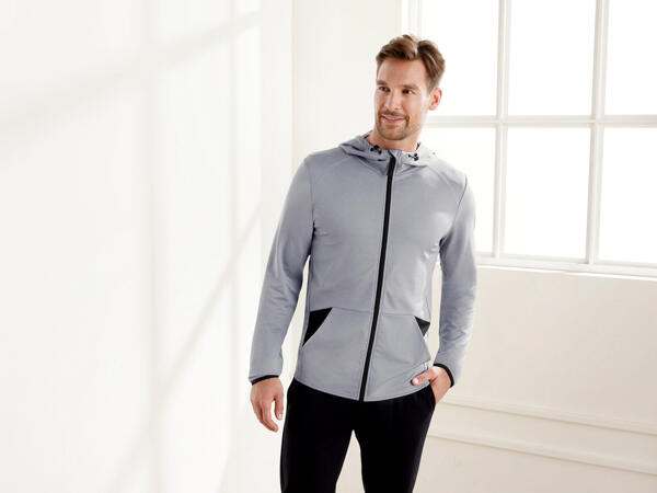 Men's Zip Through Hoodie