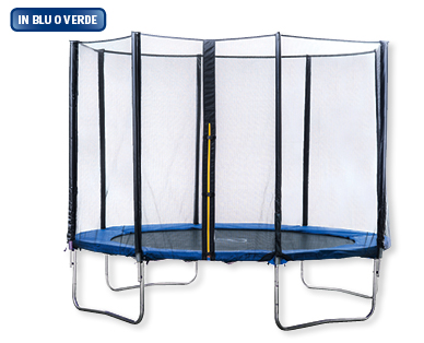 Trampolino con rete di sicurezza CRANE(R)