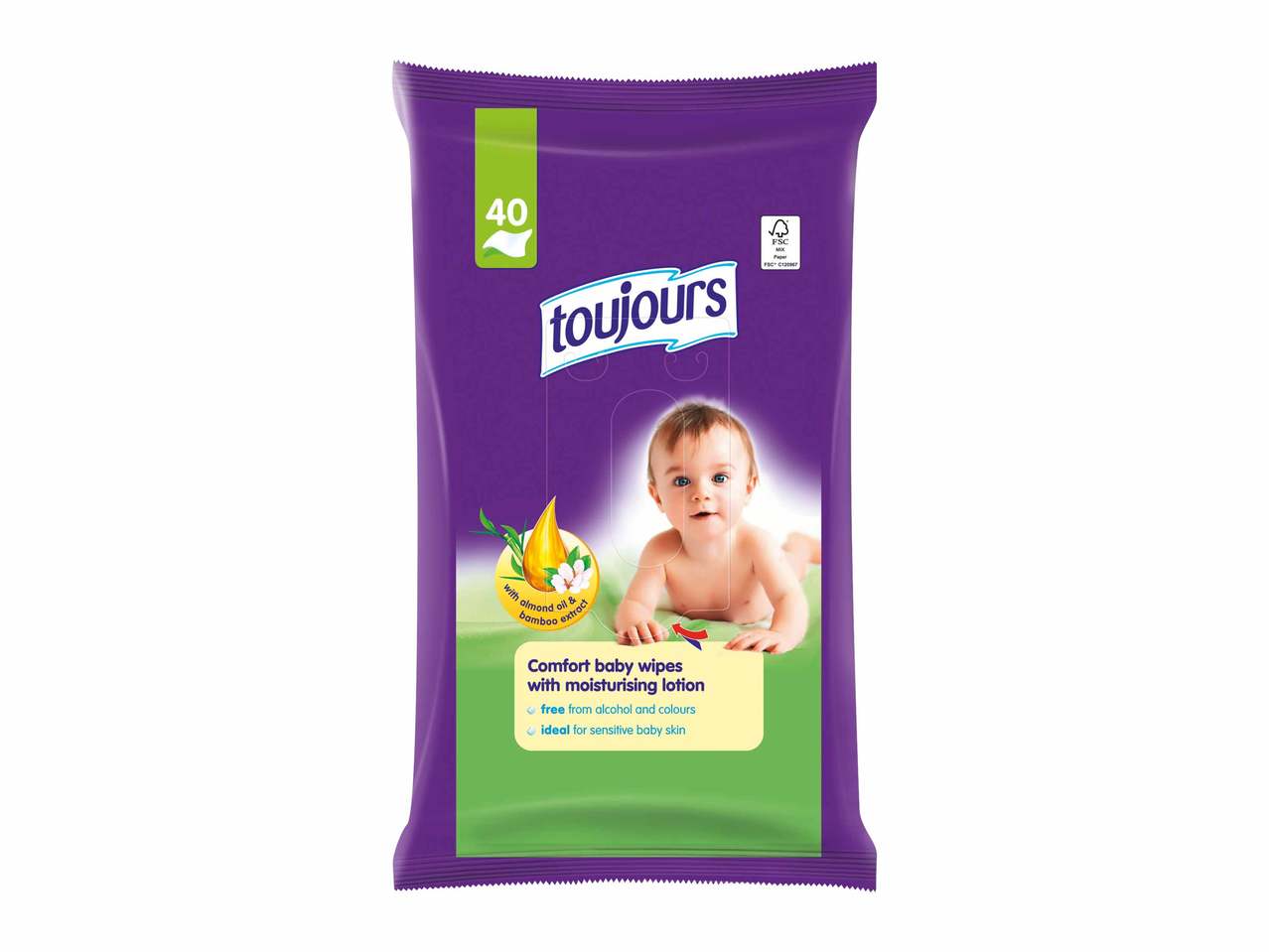 Lingettes humides pour bébé