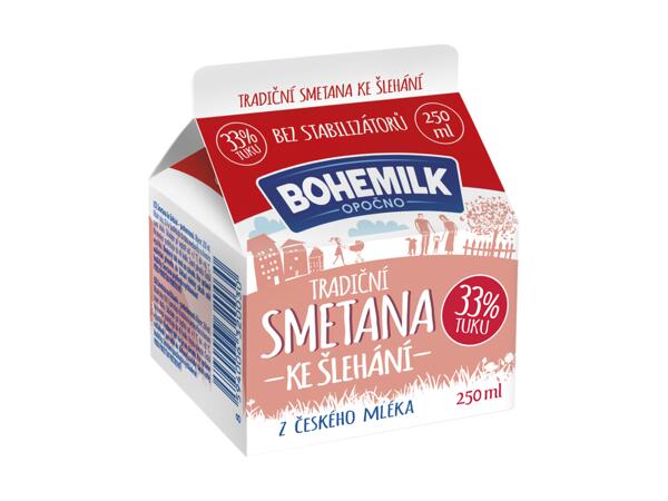 BOHEMILK OPOČNO Tradiční smetana ke šlehání