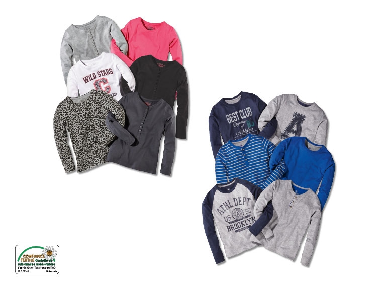 Tee-shirts à manches longues, lot de 2
