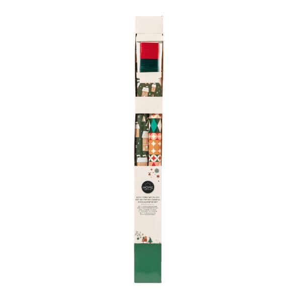 HOME CREATION(R) 				Lot de papiers cadeau
