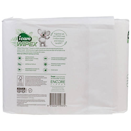 iCare Wipex Paper Towel 3 Pack