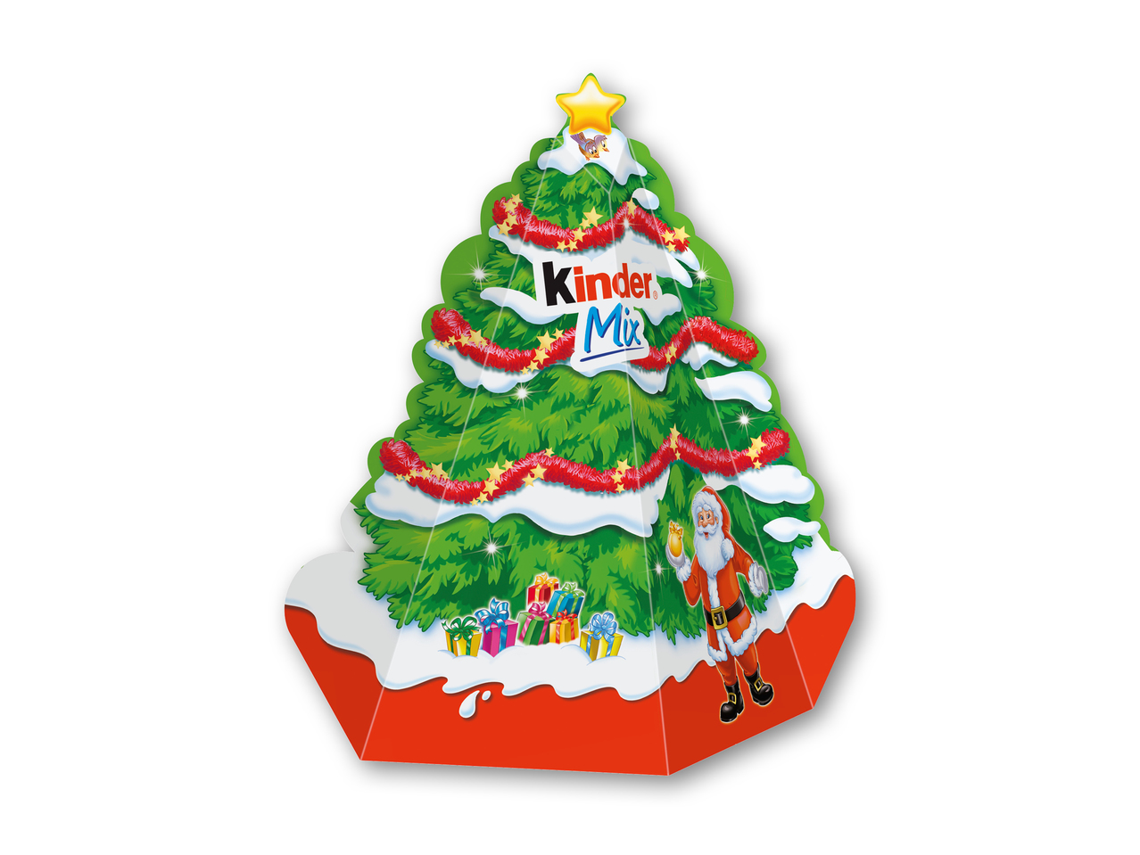KINDER Mix 3D-juletræ