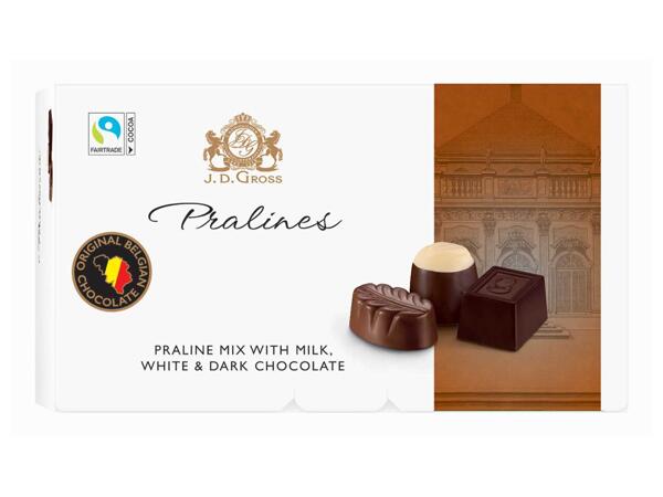 Assortiment de chocolats belges