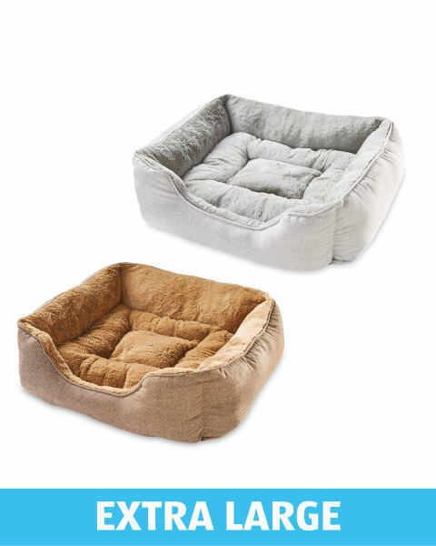 Extra Large Plush Pet Bed