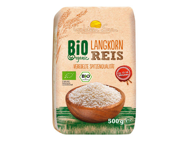 GOLDEN SUN Bio-Langkornreis