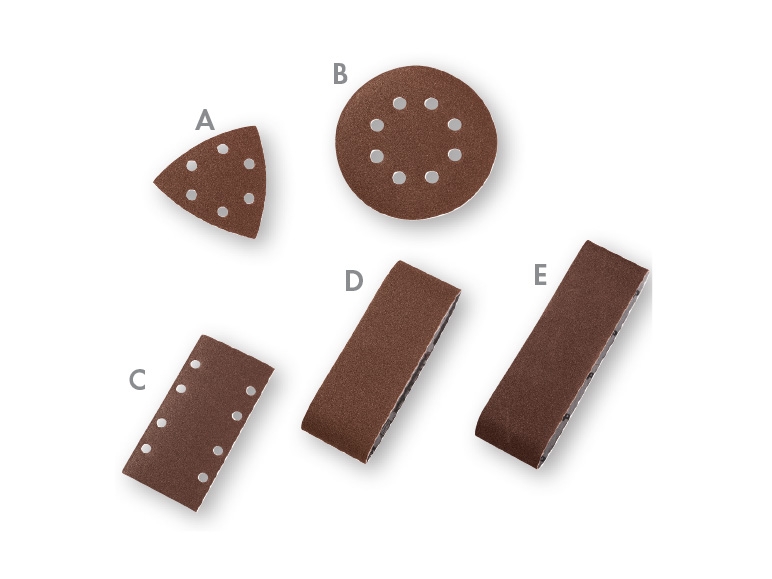 Parkside Assorted Sand Paper Sets